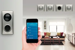 Solution Céliane with Netatmo issue de la collaboration entre Legrand et Netatmo