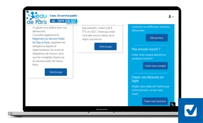Payer facture eau en ligne