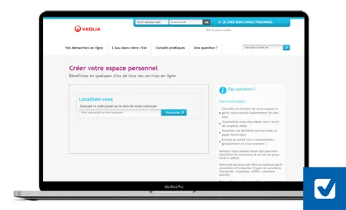 Localiser espace personnel