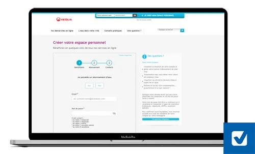 Localiser espace personnel