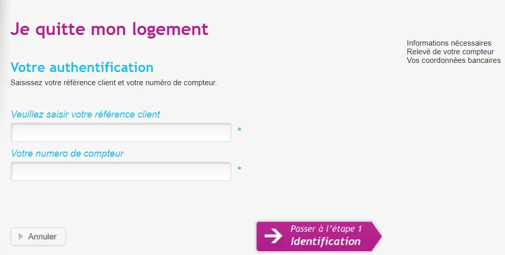 Veolia résiliation