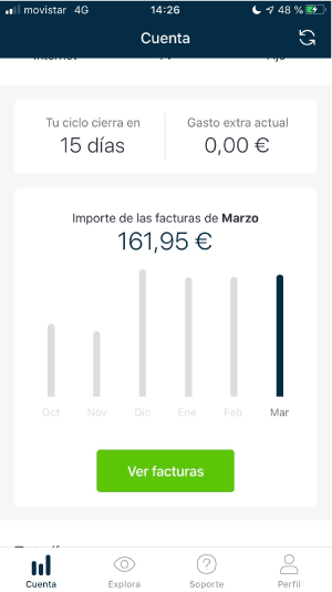 movistar factura