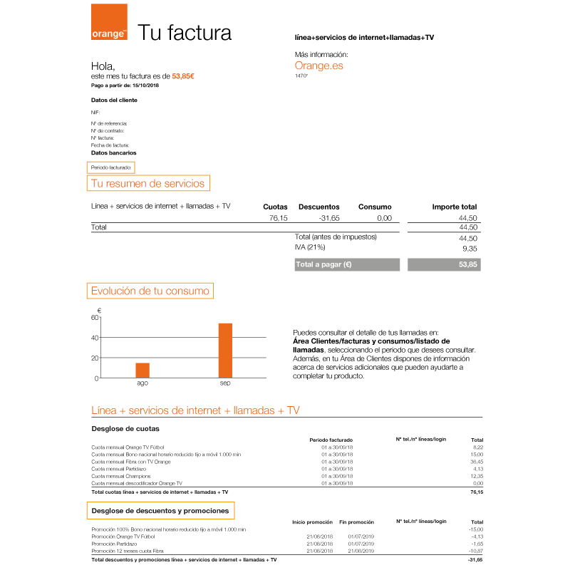 Factura Orange