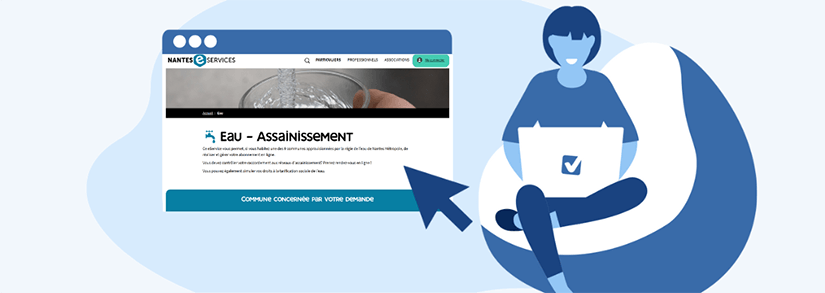 Espace client eau Nantes