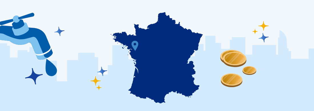 Prix m3 eau Nantes