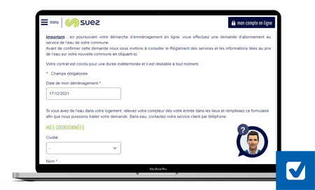 abonnement suez en ligne