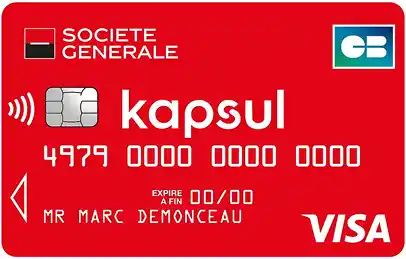 Carte Kapsul Société Générale