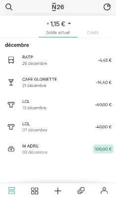 L'application mobile N26