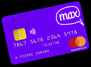 carte bancaire max