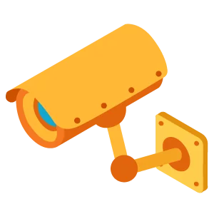 cambriolage sans effraction : videosurveillance camera
