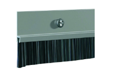 Balai de bas de porte en aluminium
