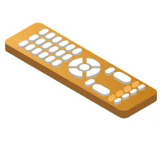 Télécommande de télévision