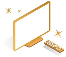 Télévision et télécommande