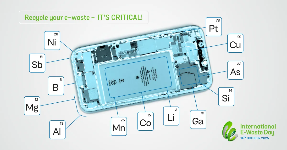 Matériaux composant un smartphone