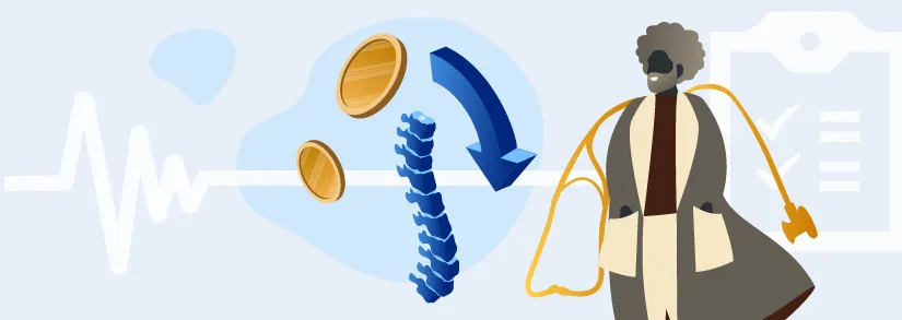 Chiropracteur effectuant une manipulation vertébrale sur un patient