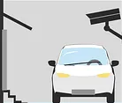Ondes électromagnétiques dans le garage