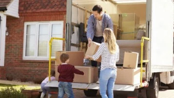 Déménagement famille