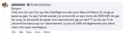 Témoignage d'un internaute satisfait de sa PAC hybride