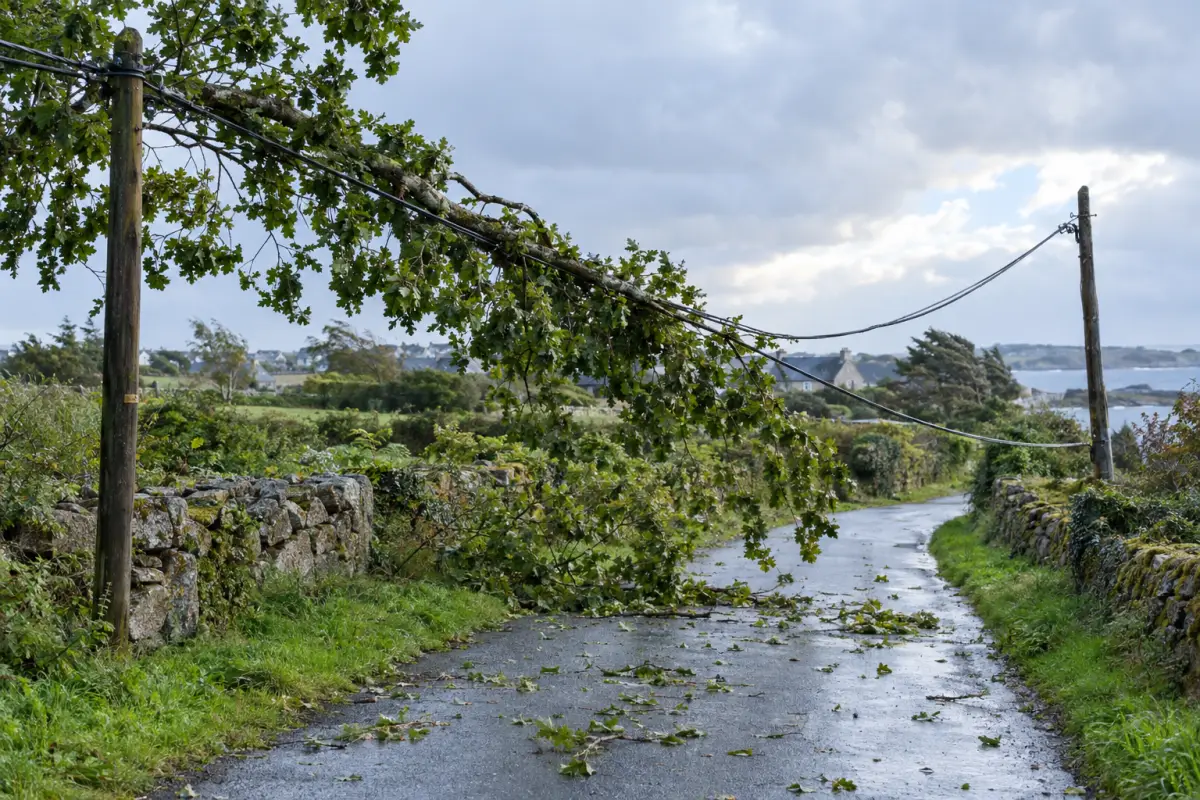 Tempête Austen : 65 800 foyers encore sans électricité en Bretagne, les ...