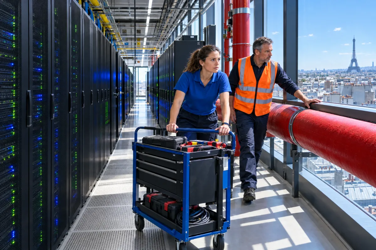 Consommation d'eau et d'énergie : les data centers vont être notés comme des frigos